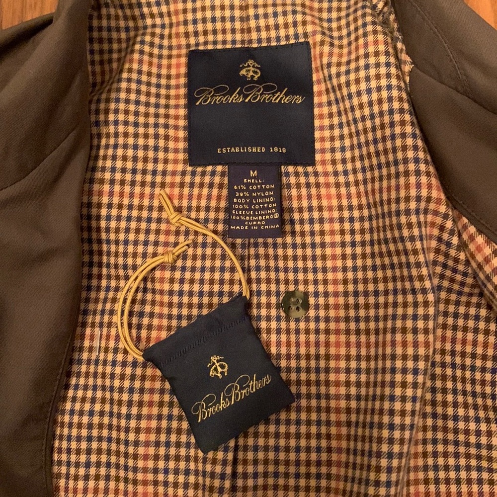 Size M Mens Brooks Brothers Field Jacket